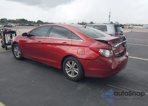 2013 Hyundai Sonata Gls из США, поврежденный, VIN 5NPEB4AC8DH750402